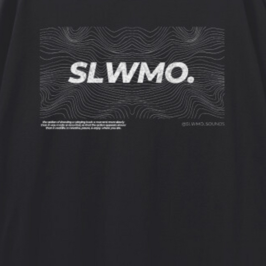 SLWMO Wavy Drop Shoulder Heavyweight Tee