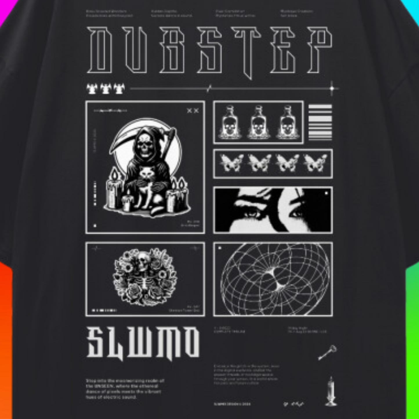 SLWMO Frames Drop Shoulder Heavyweight Tee