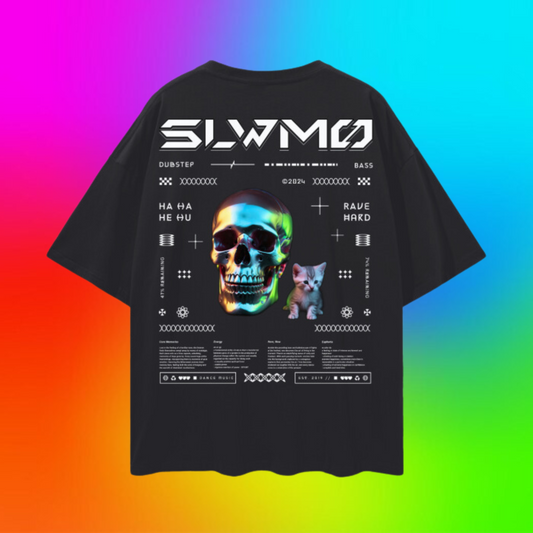 SLWMO Rave Hard Drop Shoulder Heavyweight Tee