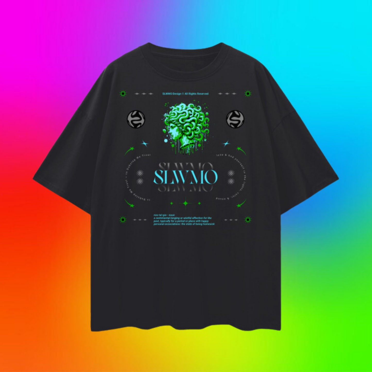 SLWMO Nostalgia Drop Shoulder Heavyweight Tee
