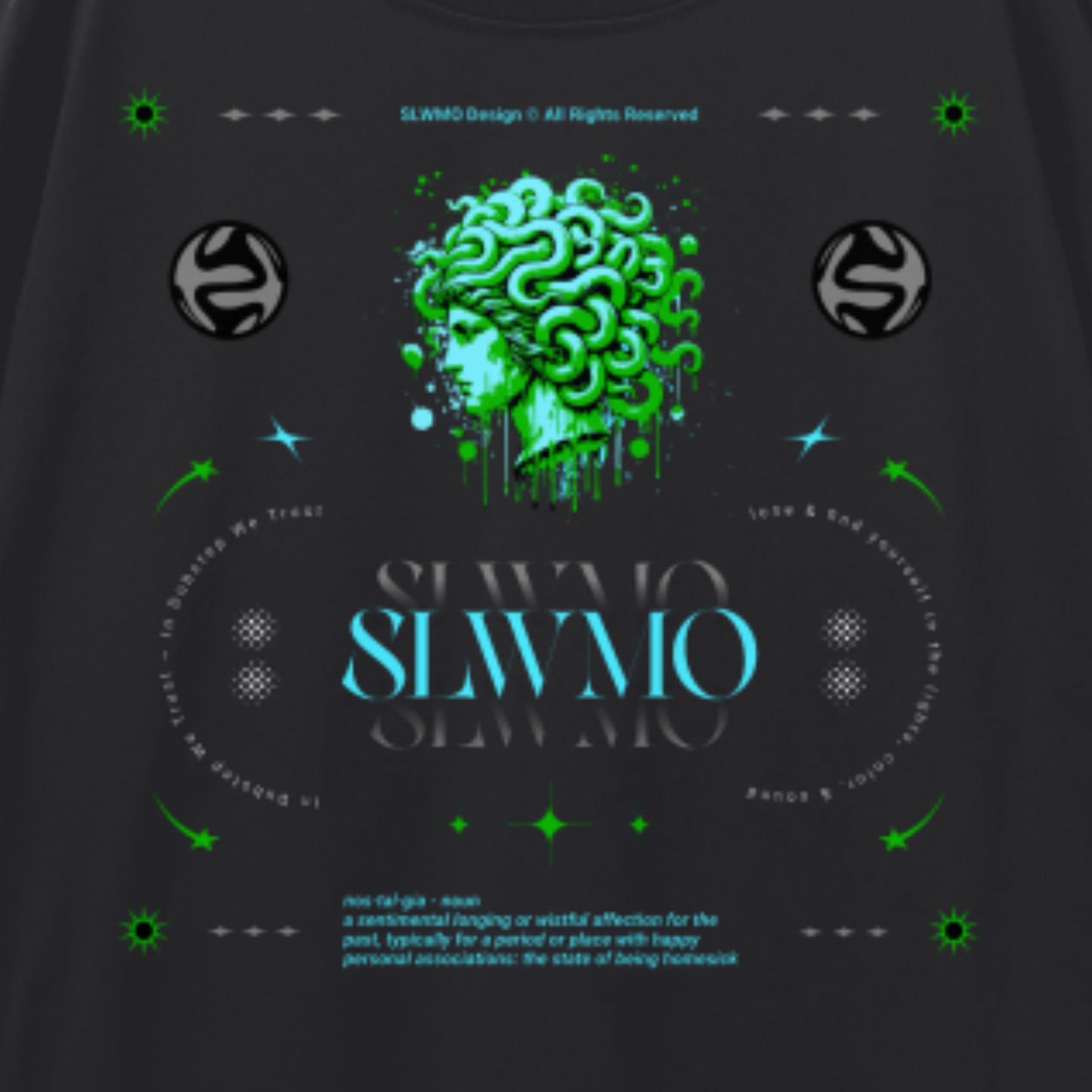 SLWMO Nostalgia Drop Shoulder Heavyweight Tee