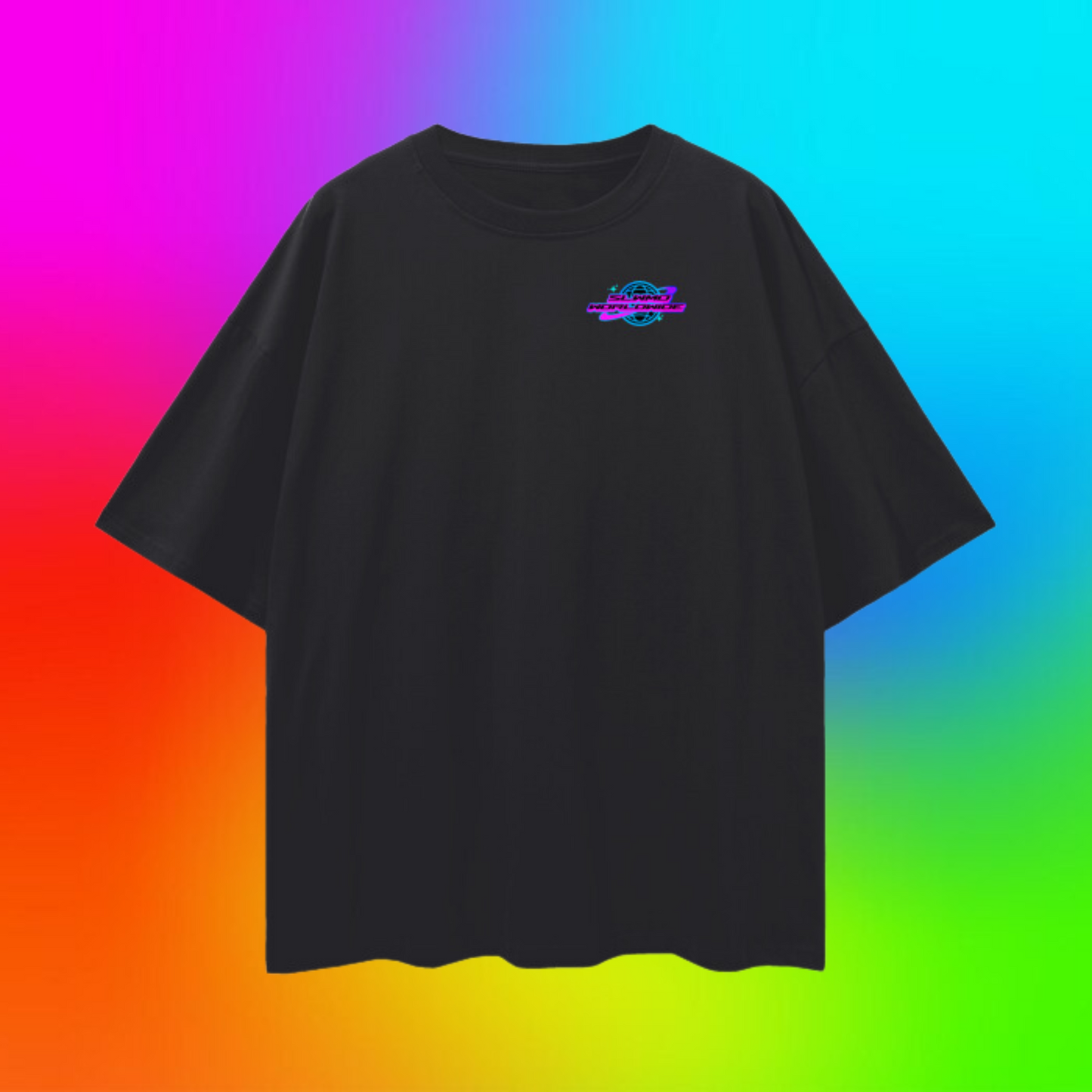 SLWMO Magazine Drop Shoulder Heavyweight Tee