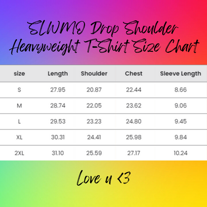 SLWMO Frames Drop Shoulder Heavyweight Tee