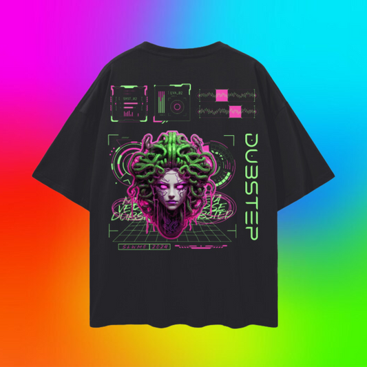 SLWMO Medusa Dub Drop Shoulder Heavyweight Tee