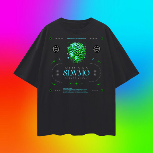 SLWMO Nostalgia Drop Shoulder Heavyweight Tee