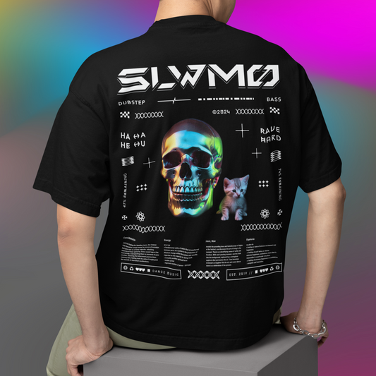 SLWMO Rave Hard Drop Shoulder Heavyweight Tee