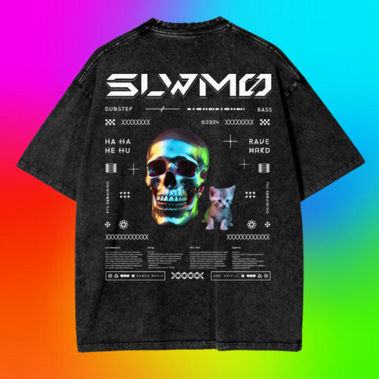 SLWMO Rave Hard Tee - Heavyweight Vintage Edition